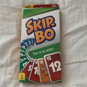 Skip Bo Card Game 162 Cards & Instructions
